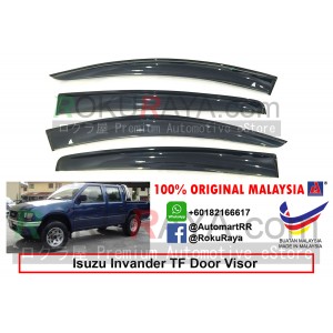Isuzu Invader Rodeo TF 4Door (3rd Gen) 1988-2002 AG Door Visor Air Press Wind Deflector (Big 12cm Width)